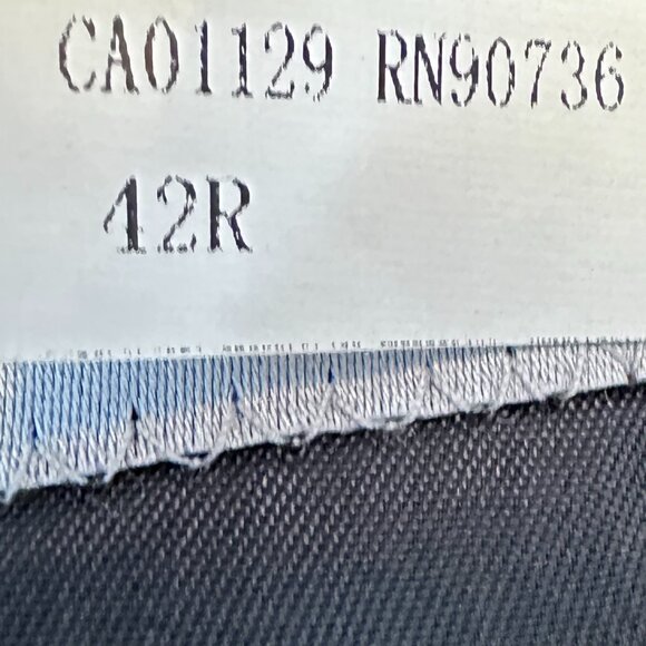 Fine Wool Blazer Suit Jacket sz 42R - Matt Black - Picture 11 of 16